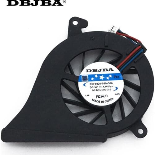 New Laptop CPU Fan For Samsung X05 X10 X15 X30 M40 M50 GC054007VH-8 V1.M.B403 Y0315 3 Pin Connector Cooler fan