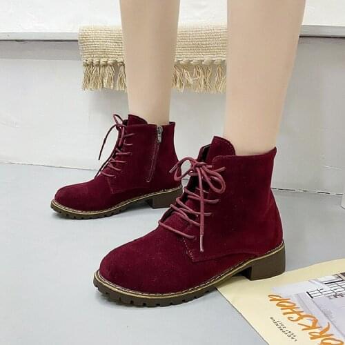 Female Fashion Casual Vulcanized Shoes Womens Faux Fur Warm Winter Martin Snow Boots Light Soft Comfy Retro Zapatos Mujer 2021