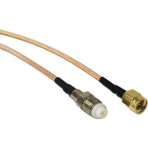 1PC New SMA Male plug to FME Female Jack Connector RG316 Coaxial Cable Pigtail 15CM/30CM/50CM/100CM wholesale