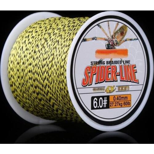 4Strand Fishing PE Braided Line Hook Link Leader For Hair Rigs Reel Super Strong Multifilament 100M