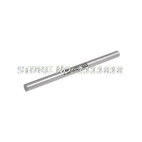 6mm x 100mm High Speed Steel HSS Lathe Turning Tool Bar Silver Tone