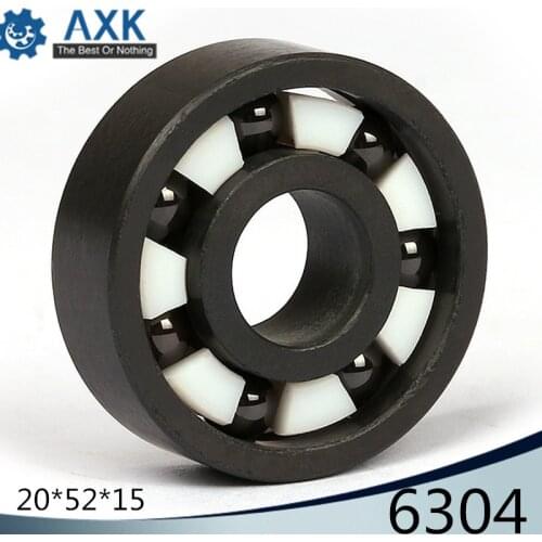 6304 Full Ceramic Bearing ( 1 PC ) 20*52*15 mm Si3N4 Material 6304CE All Silicon Nitride Ceramic Ball Bearings