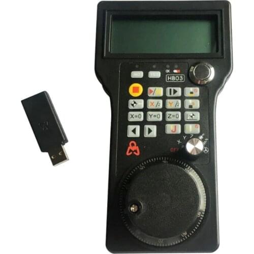 Free Shipping, New Wireless USB MPG Pendant Handwheel NC for CNC Router, sudio wireless handwheel
