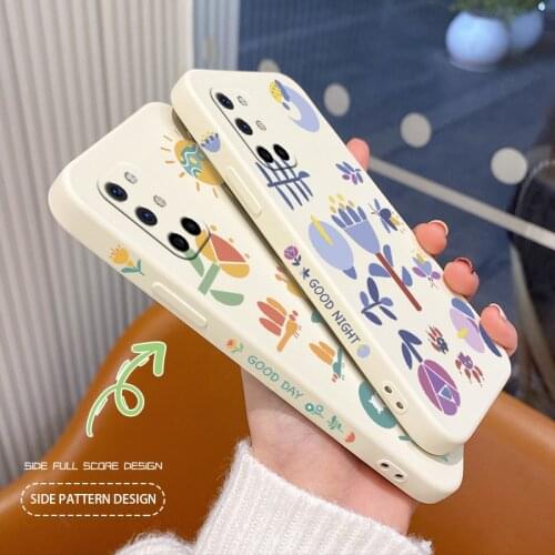 Dragonfly Illustration Phone Case For Oneplus 8t 9 9pro 9r pro Liquid Silicone Cover