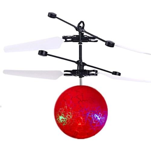 Infrared Induction Drone Flying Flash LED Lighting Ball Helicopter Child Kid Toy Gesture-Sensing No Need To Use Remote Control