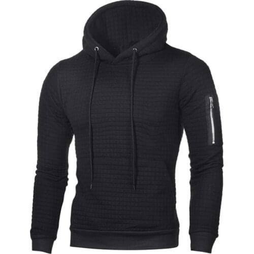 2019 New Sweater Men Autumn Winter Warm Knitted Mens Hooded Sweater Casual Pullover Cotton Sweater Coat Pull Homme Plus Size