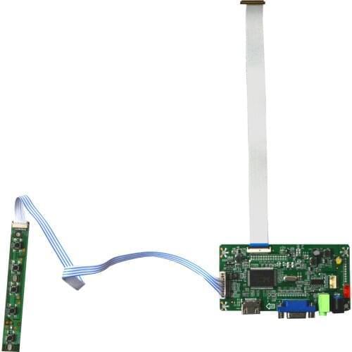 VGA HDMI eDP LCD Controller Board for 14" B140XTN02.B 1366X768 40Pin Screen