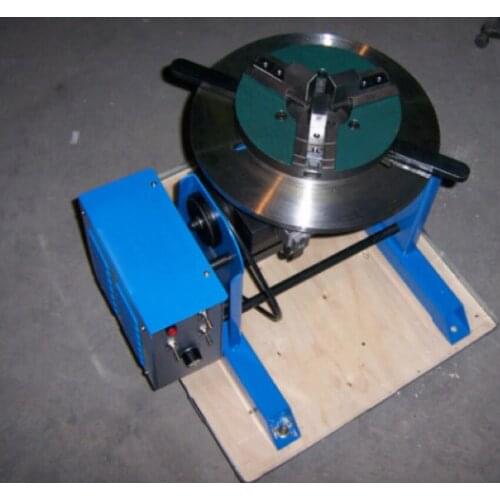 30KG portable welding positioners,turntable for circle workpiece can match with welding chuck WP200