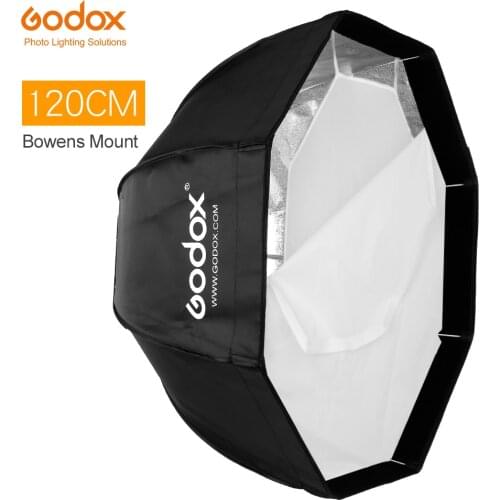 Godox 120cm Portable Octagonal Umbrella Softbox SB-UE 120cm 47in with Bowens Mount for Speedlite