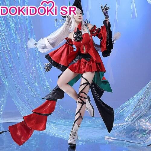 PRE-SALE DokiDoki-SR Game Arknights Skadi the Corrupting Heart Women Game Arknights Costume Halloween Skadi Cosplay Costume