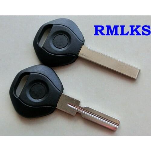 RMLKS Good Quality Replacement Car Key Case Transponder Key Shell Uncut Blade Fit For BMW X5 3 5 7 Series