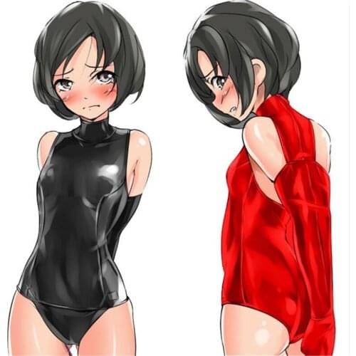 Sexy Women Lady Bind Bodysuits Lingerie Latex Leather Jumpsuits Bodycon Costume Playsuits Role Play Adults Game Cos