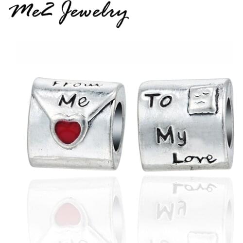 Silver To My Love Charms Fit Original Pan Beads Bracelet for Women Fashion Jewelry Accessories