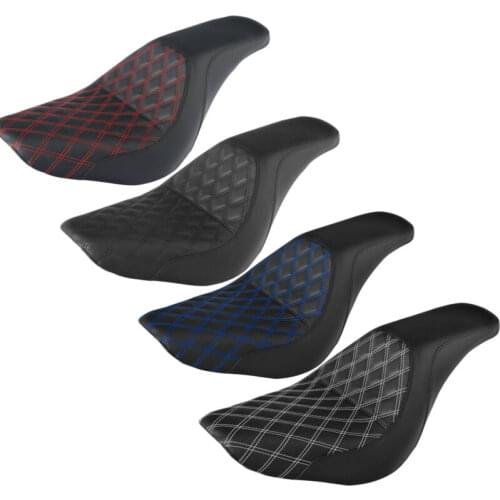 Motorcycle Driver Passenger Seat Fit For Harley Street Bob Softail Deluxe 2018-2021