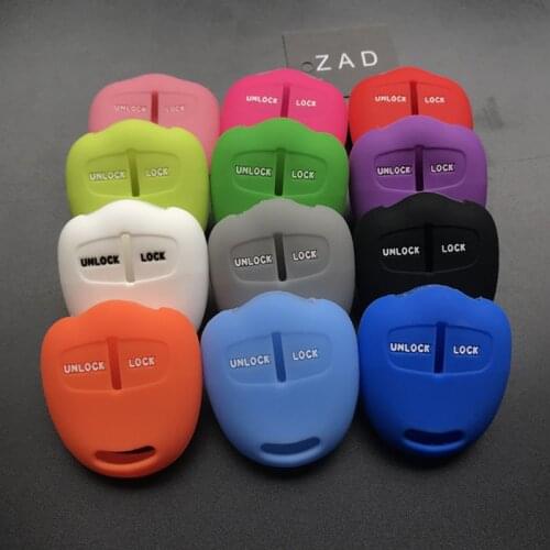 ZAD Silicone Key Protective Cover Car Key Case Holder for Mitsubishi Outlander Colt LANCER Grandis Pajero Sport Parts