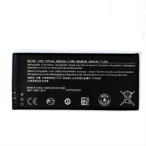 3000mAh 11.6Wh BV-T5E BVT5E BV T5E Replacement Battery For Microsoft Lumia 950 RM-1106 RM-1104 RM-110 Battery