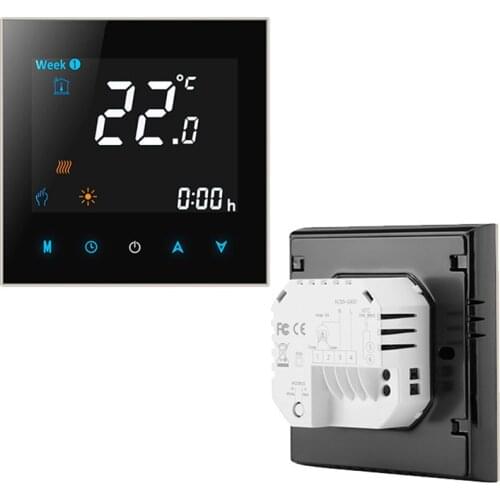 Heating Boiler Temperature Controller MODBUS High Precision Intelligent Programming Liquid Crystal Measuring Meter Bht-3000