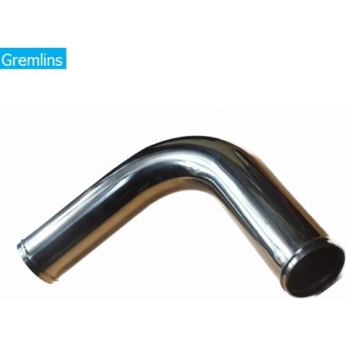 Universal 2.5inch 90 Degrees Aluminum Tube 51/57/63/76mm Air Intake Pipe for Racing Car Intercooler Air Intake