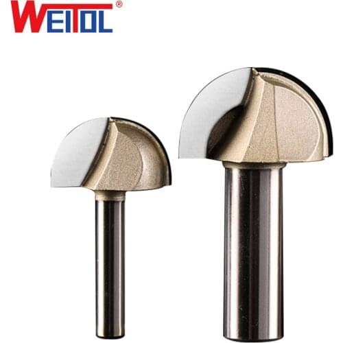 WeiTol 1pcs Cove Box Bit Woodworking Milling Cutter Router Bit Cutter Bit Milling Tools End Mill for Wood