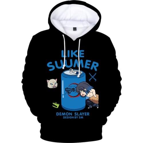 2020 Creative Sweatshirts Demon Slayer 3D Digital Printing Hoodies Men/Women Fashion Streetwear Hoodie Casual Pullover Clothes