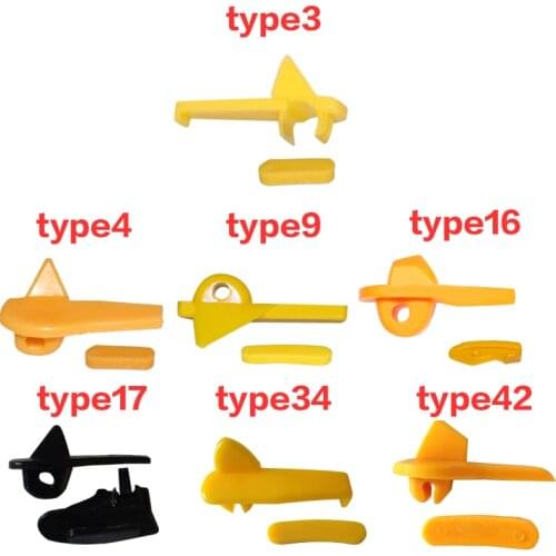 6 Pairs Mount Demount Head Inserts For Car Tyre Changer Wheel Rim Protector Tire Dismounting Repair Helper