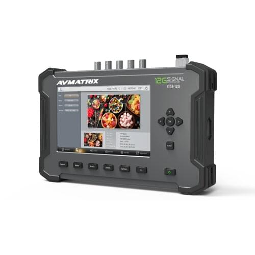 Avmatrix SG-12G 12G-SDI Signal Generator Built In Battery