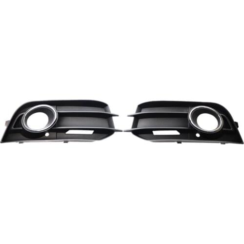 Car Front Bumper Side Fog Light Grill Lamp Cover for - A1 2010-2015