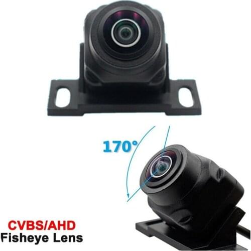 Car Universal Reverse Backup Parking Rear View Camera Night Vision 170 Degree 1080P Fisheye Lens Starlight Night Vision