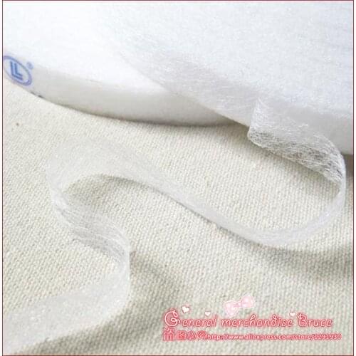 Adhesive Tape Quilt Lining Iron For Fabric 1CM Batting Glued Binding Handwork Crafting Widthx100 Yards Free Shipping SMTA F022