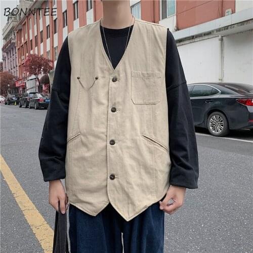 Мужские модные жилеты BONNTEE China At AliExpress