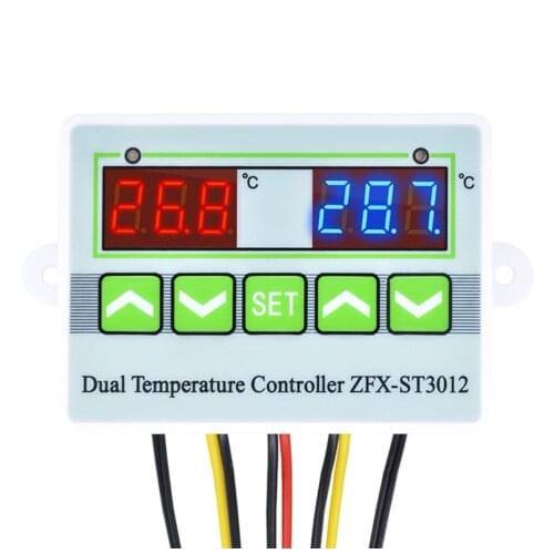 Dual temperature controller liquid valve
