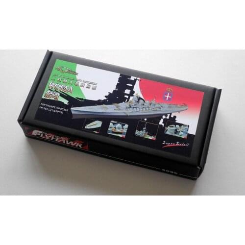 Flyhawk 350121 1/350 Italian Battleship RN Roma for Trumpeter top quality