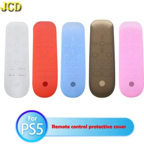JCD Dustproof Soft Silicone Case Remote Control Protective Cover For Sony Play Station 5 PS5 Media Remote Control