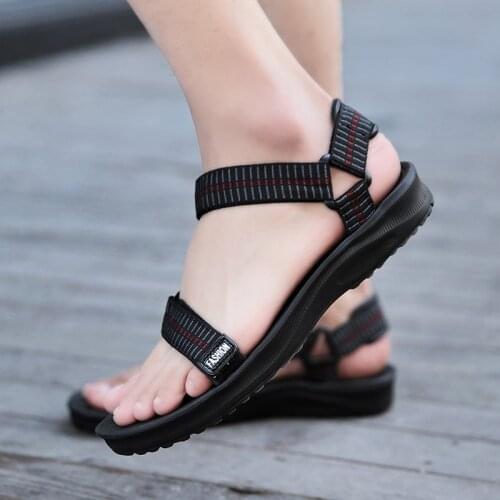 Senza Fretta Men sneakers Shoes Soft hook comfortable Slippers black Furry Slippers Floor Shoes Purple Soft summer sandals