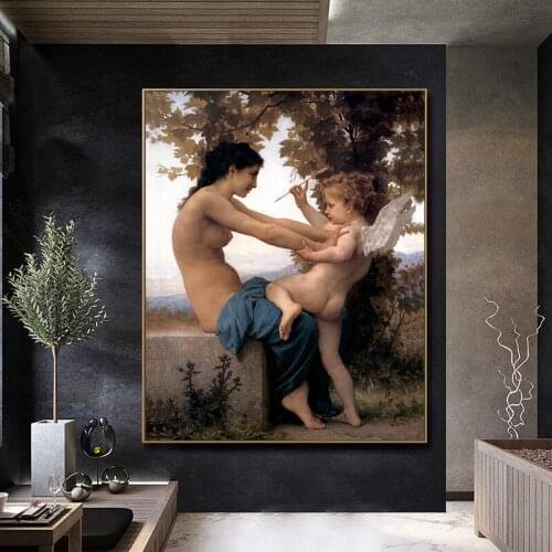 Painting by numbers art paint by number Hand drawn Nordic and angel home corridor decorative painting