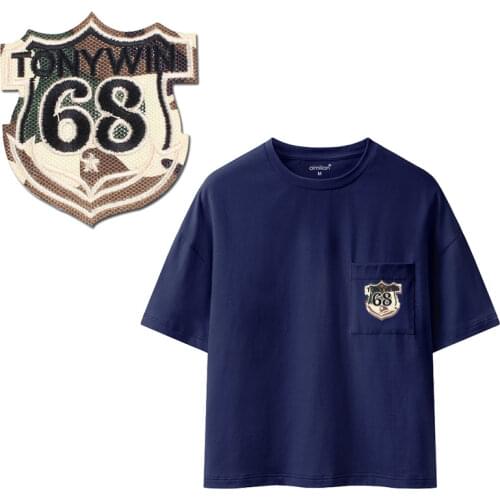 Butterfly badge flower Heat Transfer Patches For Stripe Clothes Patch A-level Washable Iron On Applique DIY Clothing Sticker