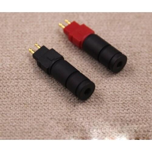 One Pair Gold HD650 Headphone Plug for DIY HD650 HD600 HD545 HD56 HD580 HD525 Headphone Cables