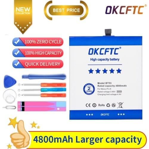 OKCFTC Meizu PRO 6 Phone Batteries
