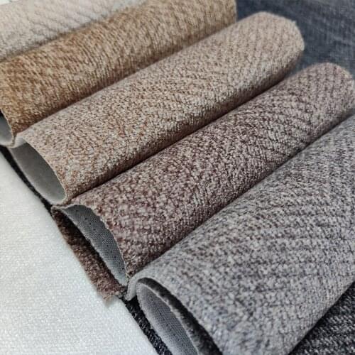 Width 57” Chenille Fabric By Yard/Half-Yard 100% Pure Polyester For Sofa-Cover Curtain Pillow Material Upholstery Fabric