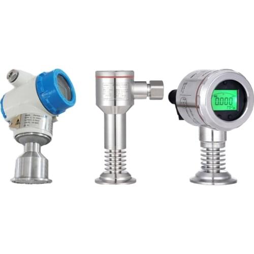 Food And Milk Industry Silicon Oil-fill Flush Diaphragm Hygienic Sanitary Pressure Transmitter