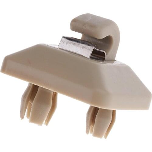 Sun Visor Clip Hook Holder for Audi A5 Q5 13 14 15 Beige Stable characteristics high reliability