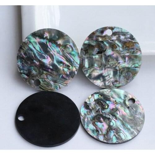 20pcs/lot 49mm Natural Round Disk Abalone Mother Of Pearl Shell for DIY Jewerly Round Cut abalone MOP for Earrings