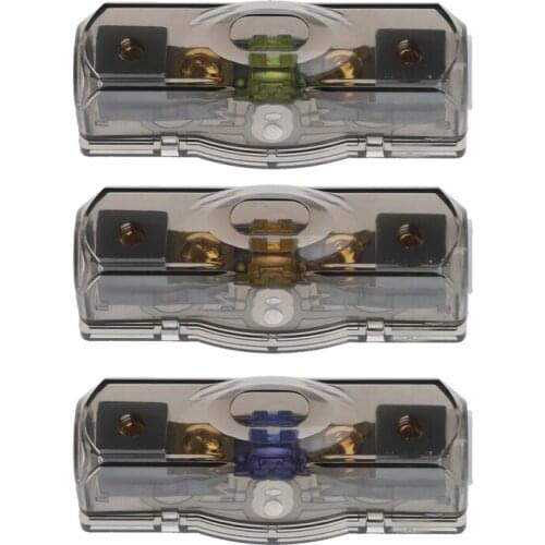 100A Block Car Fuse Box Holder Stereo Seats Voltage Exposure Safe Durable Tool