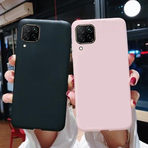 For Samsung Galaxy A12 Case Cute Candy Silicone Soft TPU Funda Bumper 6.5" Back Cover For Samsung A 12 A125F A125 A12 Phone Case