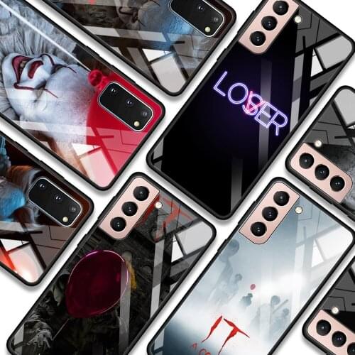 It Follows it a coisa Phone case For Samsung S21 S20 Ultra Plus FE S10e Lite S10 S9 S8 plus Glass Bumper Soft Fundas