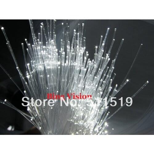 DC 12V optic fiber star ceiling kit, 250 pcs 0.75mm fiber 5W led light engine ,with 3 DMX channel ,color, speed, dimming