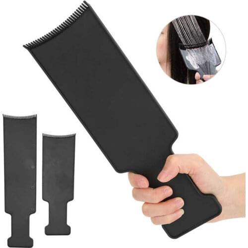 2pcs M L Hair Color Board Hairdressing DIY Hair Dye Color Plastic Board Plate Barber Hairdresser Hair Styling Tool Accessories