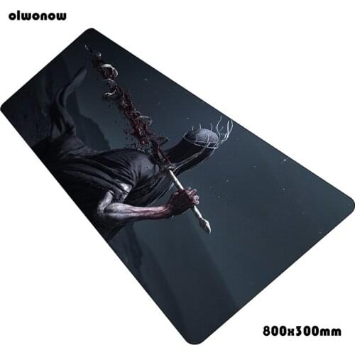 Dark souls mousepad gamer 3d 800x300x2mm gaming mouse pad large Fashion notebook pc accessories laptop padmouse ergonomic mat