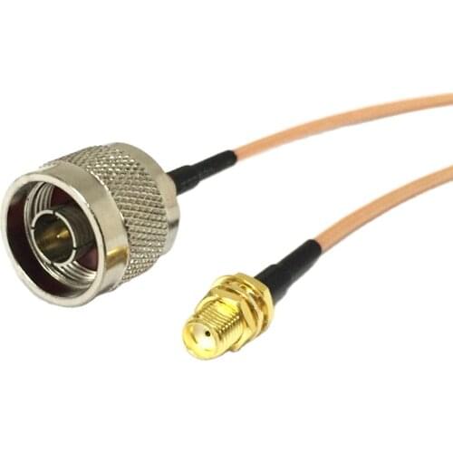 N type male to SMA female jack cable 15cm RG-316 sma to N type Antenna Extension Cable wholesale price