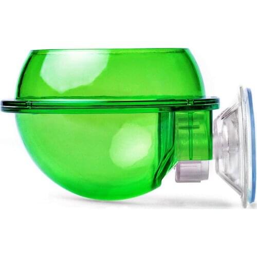 Anti-escape Food Bowl Worm Live Fodder Container for Pet Lizard Chameleon Container Reptiles Amphibians Water Food Feeder